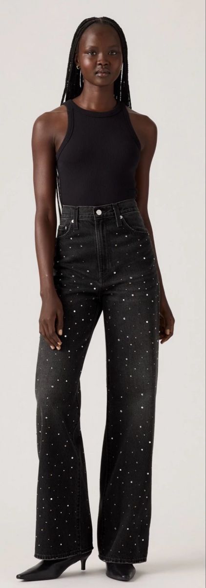 Levi's Jeans: Levis Wide Leg Jeans Glitzer – Neu (gemäss Beschreibung) aus Wolfwil von ISAsShop 3