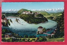 RHEINFALL UND DIE ALPEN, 8.9.1960