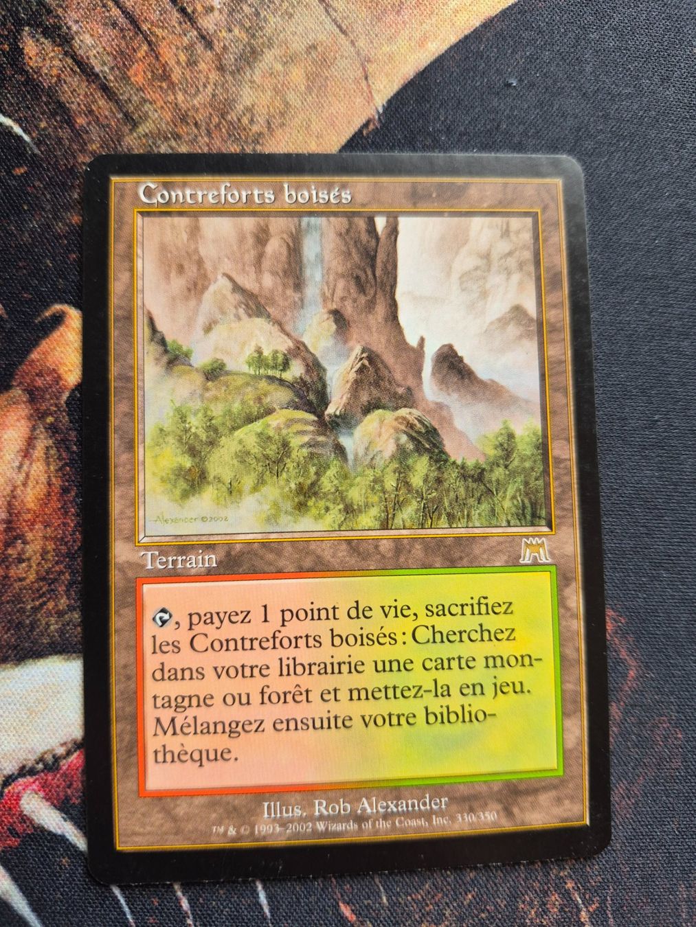 Magic The Gathering Sammelbilder & Trading cards: Contreforts boisés – Gebraucht aus Gampelen von sebest95