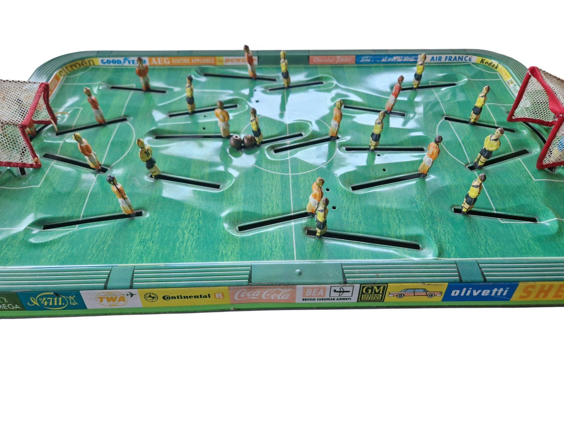 Giocattoli: antikes Tischfussball Blech – Usato da Mörschwil venduto da antiksalon21 5