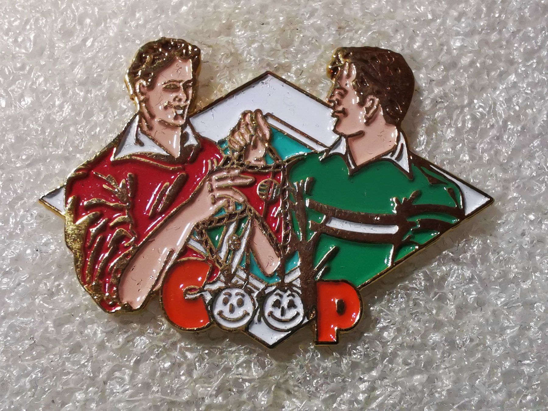 Placchette & Badge: Ansteckpin 88: Coop – Usato da Oppligen venduto da Pin-Fall-Shop
