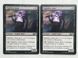 MTG Nightfire Giant M15 109 Englisch Uncommon 2x