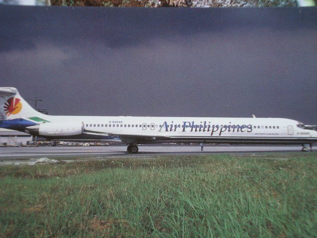 Cartes postales: Air Philippines MD-82 B-88888 – Neuf avec emballage d'origine à Thun par Abigboss