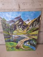 Gemälde Seealpsee, Roth 89, Original, Selten! 🏞️🖼️🎨⛰️