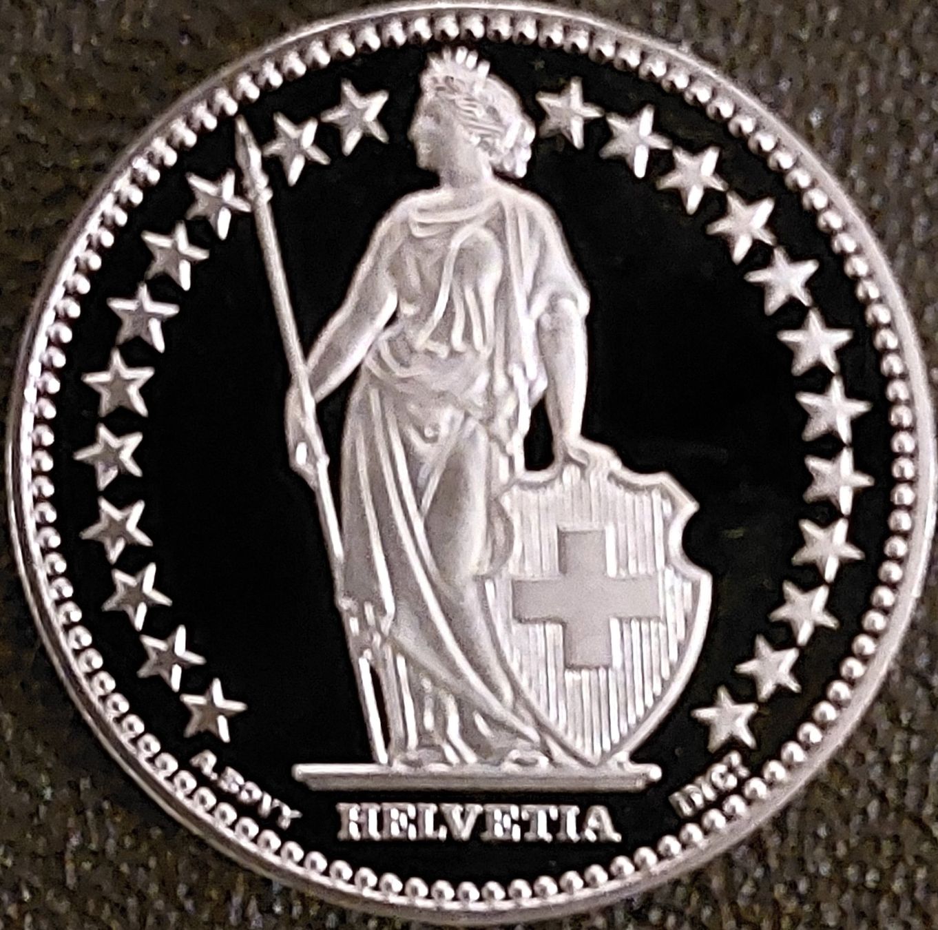 Tutti le monete: 2 Franken 2009 stgl. / aus Münzsatz – Nuovo (secondo la descrizione) da Arch venduto da coinsandmore 1