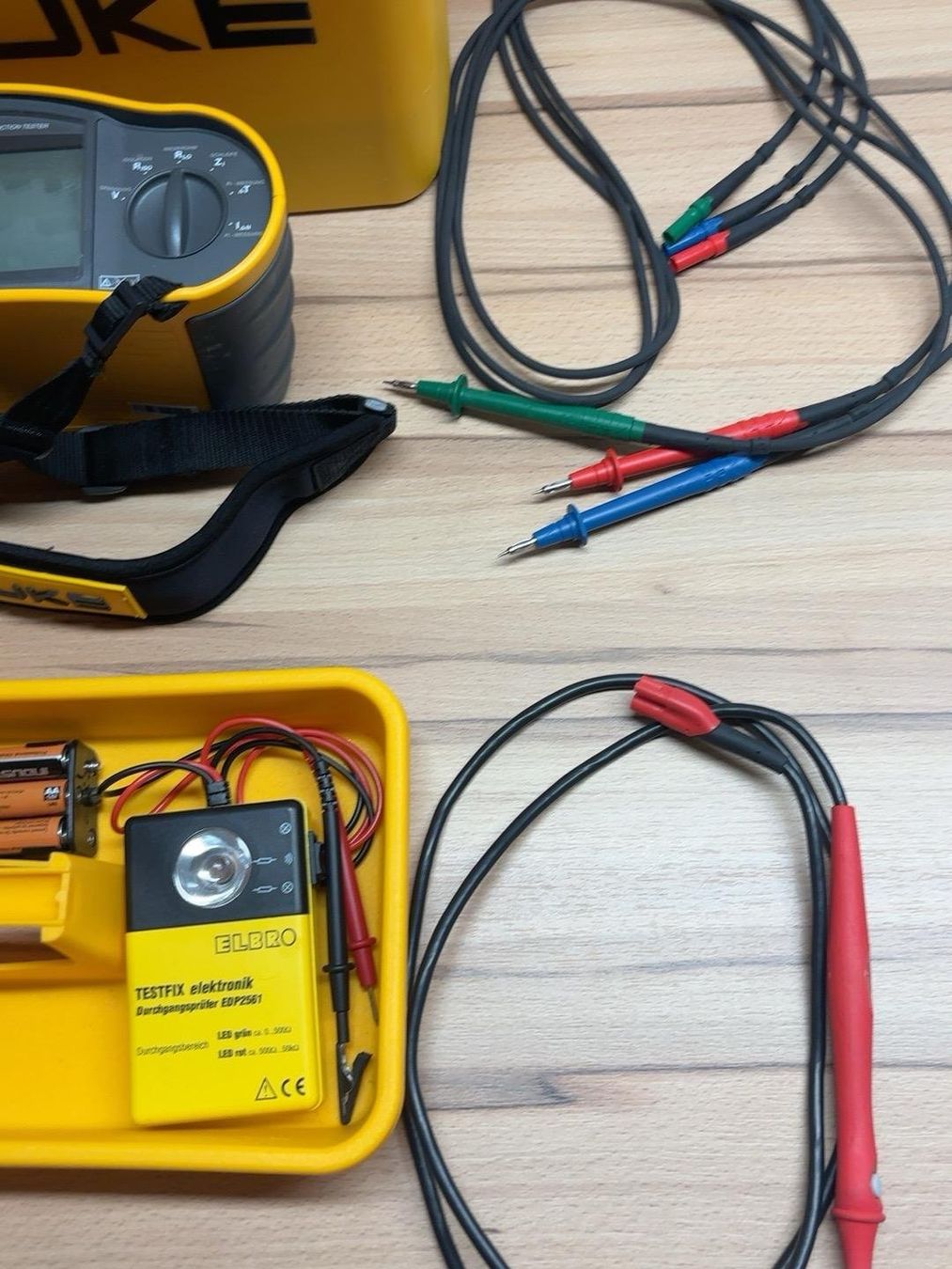 Fluke Misurare: Fluke 1652 Multifunktionstester / Installationstester inkl. – Usato da Basel venduto da Ricardo.1Br 3