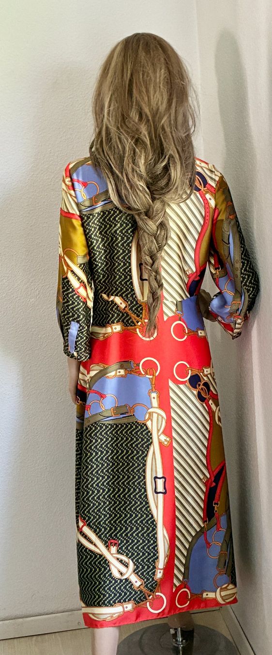 Vestiti: Bunter Maxi Hausdress/Kleid – Usato da Kloten venduto da Nephty 8
