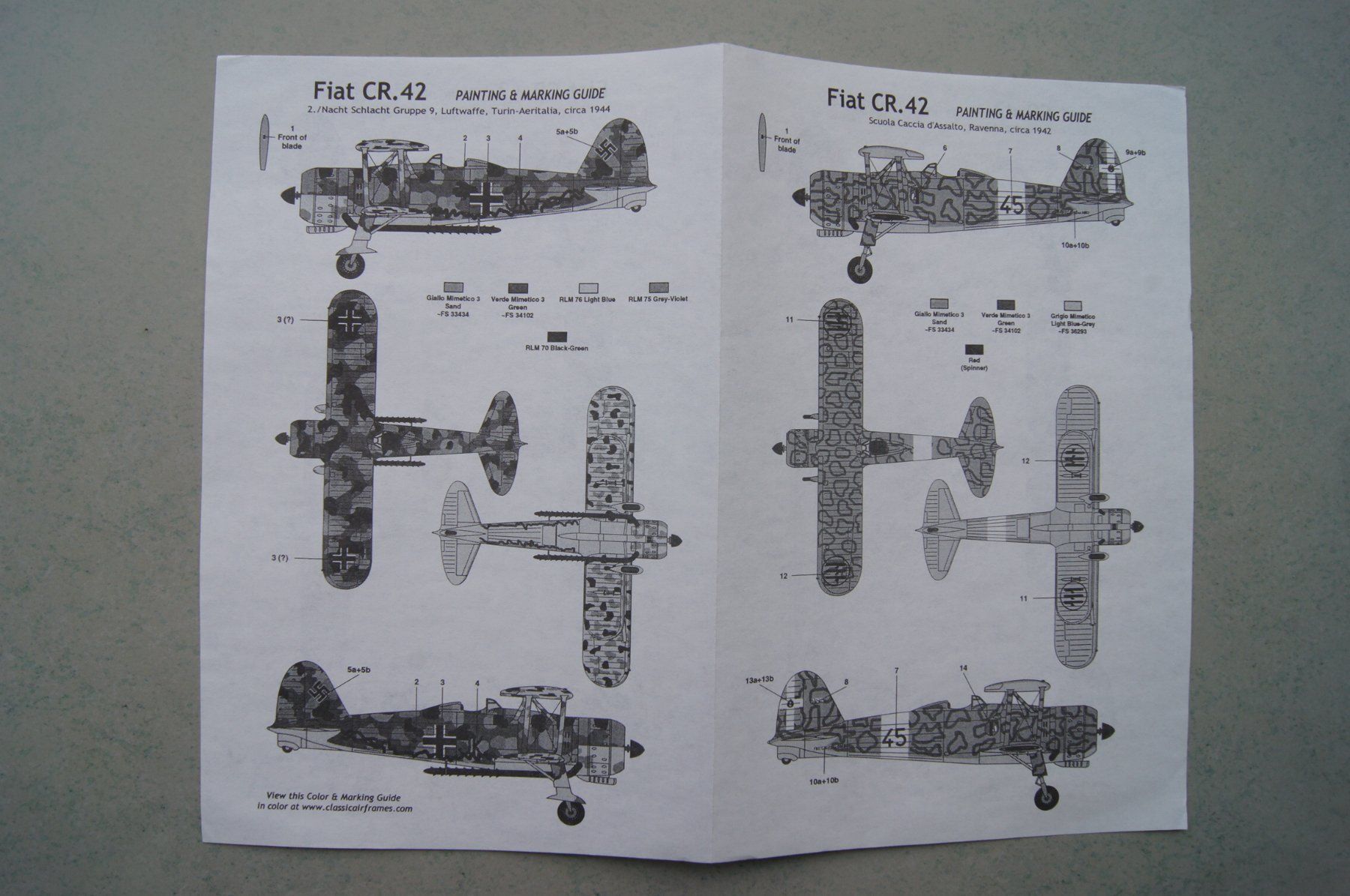 Modellbausätze & Standmodelle: FIAT CR.42 Falco 1/48 – Neu (gemäss Beschreibung) aus Bözen von jackieoh 3