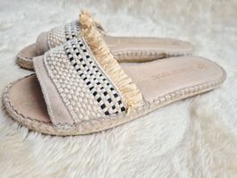 MACARENA SPANIEN 37 SANDALE SANDALETTEN LEDER BAST SCHUHE