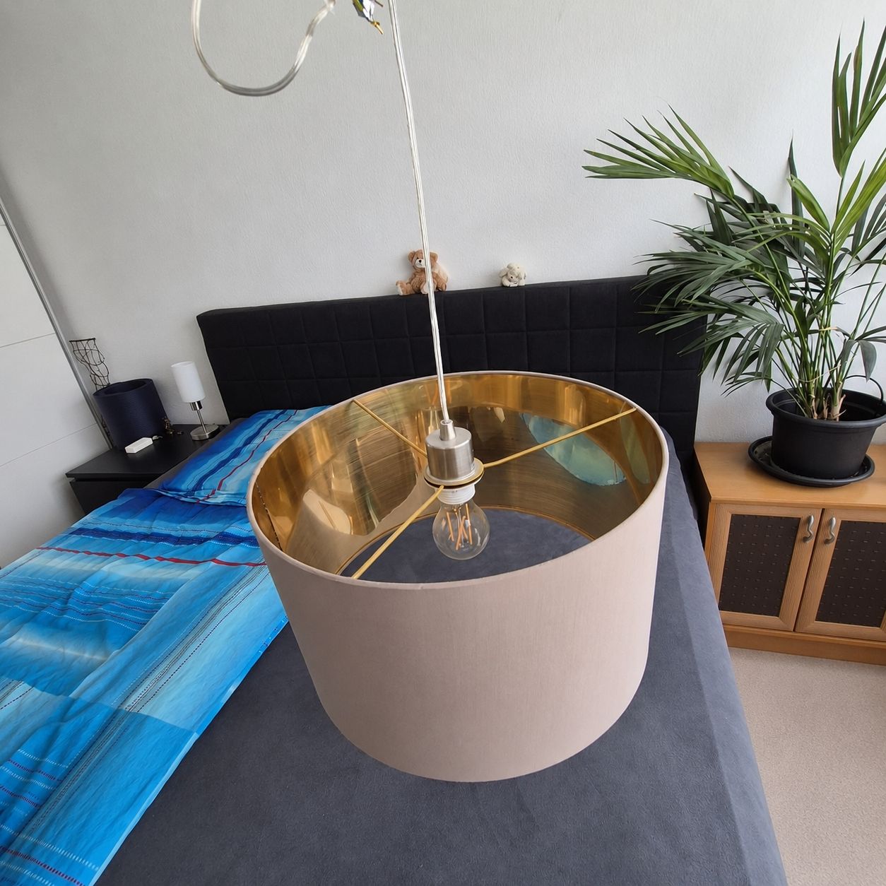 Lampadari & plafoniere: Hängeleuchte Lampe Beigegold gebraucht  – Usato da Niederglatt ZH venduto da dor_85jh