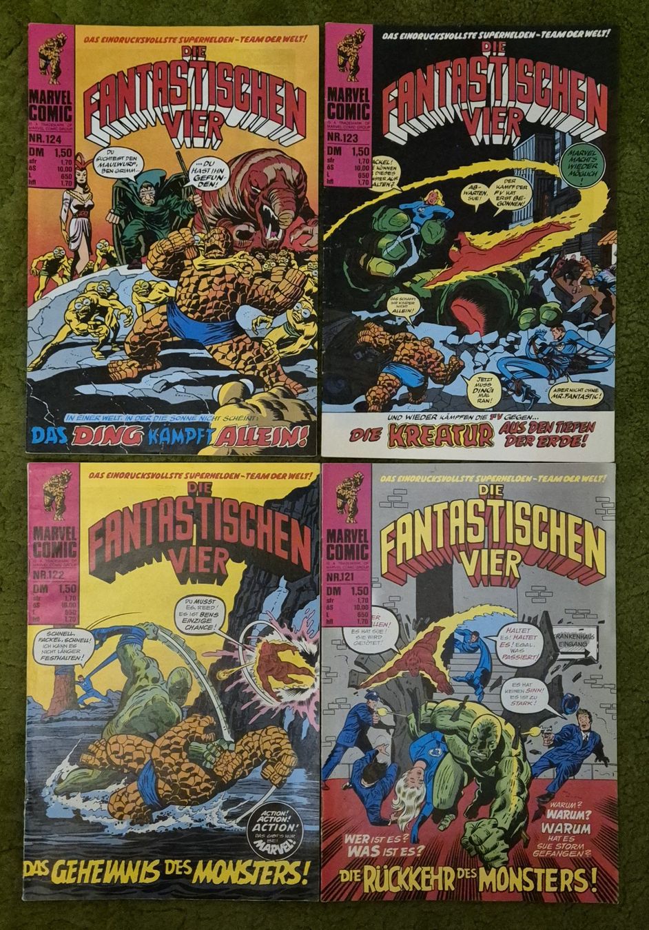 Comics: Die fantastischen Vier / Marvel Comics / Williams / 9 Hefte – Gebraucht aus Chur von Schaf_60 2