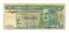 1 Quetzal Guatemala 1966 Banknote guter Zustand
