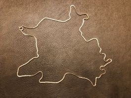 Lange und elegante unisex-Kette aus 18 Karat Gelbgold Au 750