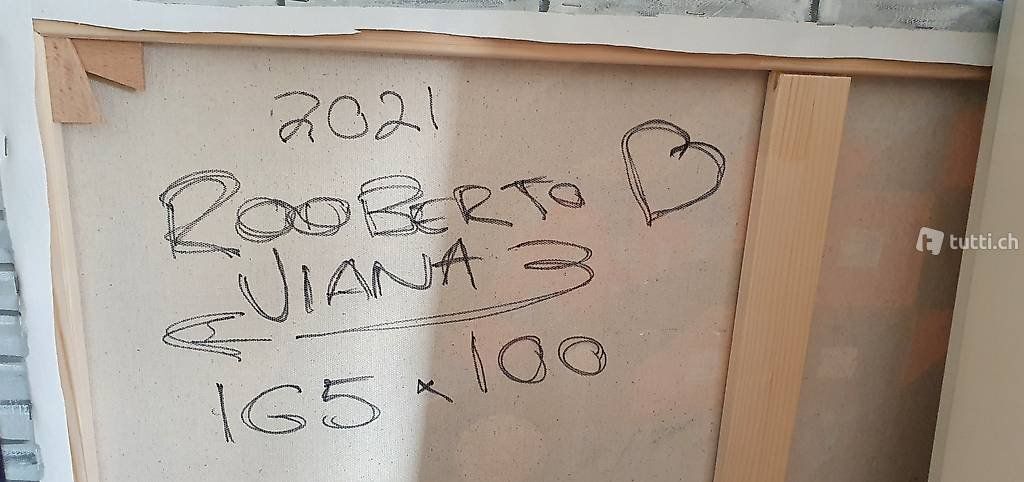 Dipinti: Handgemaltes Gemälde "Audrey" 185x120cm – Nuovo (secondo la descrizione) da Gossau SG venduto da Novaforte 1