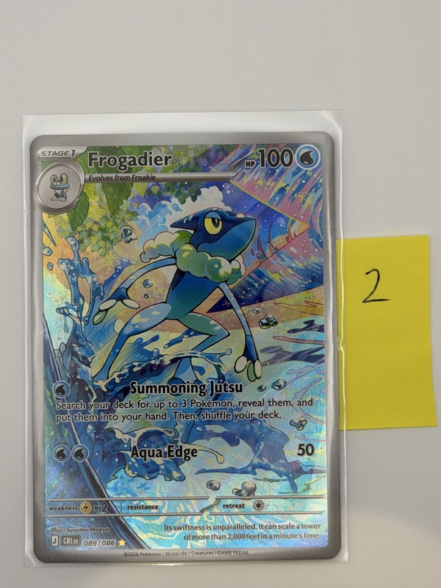Pokémon Cartes à collectionner: Pokémon Frogadier 089/086 – Neuf (Voir description) à Uster par CDM96