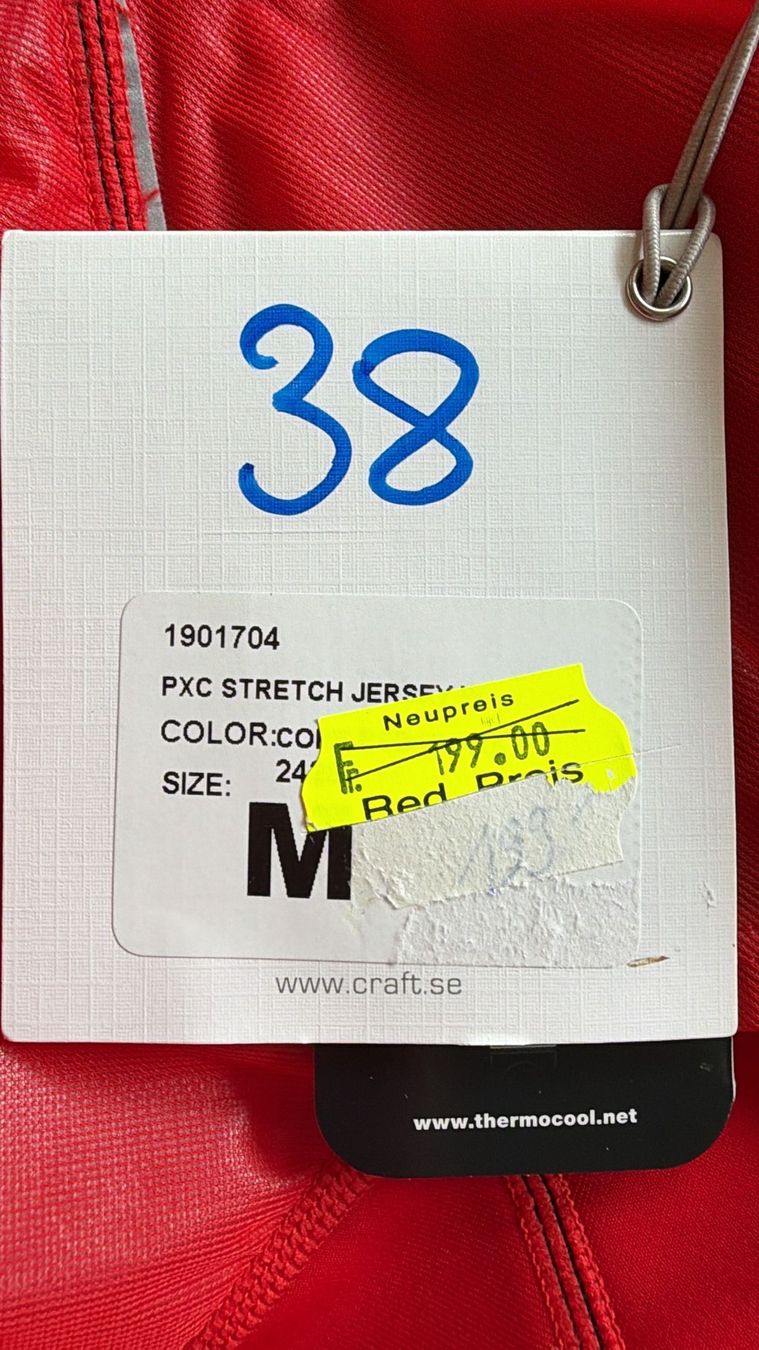 Craft T-shirt: Craft PXC Stretch Jersey, Grösse M, Neu! NP 199.- – Nuovo e nell'imballaggio originale da Münchwilen TG venduto da Lambo81 2