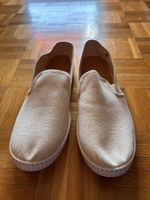 RIVIERAS CLASSIC UNISEX canvas summer slippers beige 46