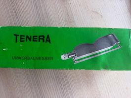Couteau universel Tenera avec lame dentelée, emballage, neuf