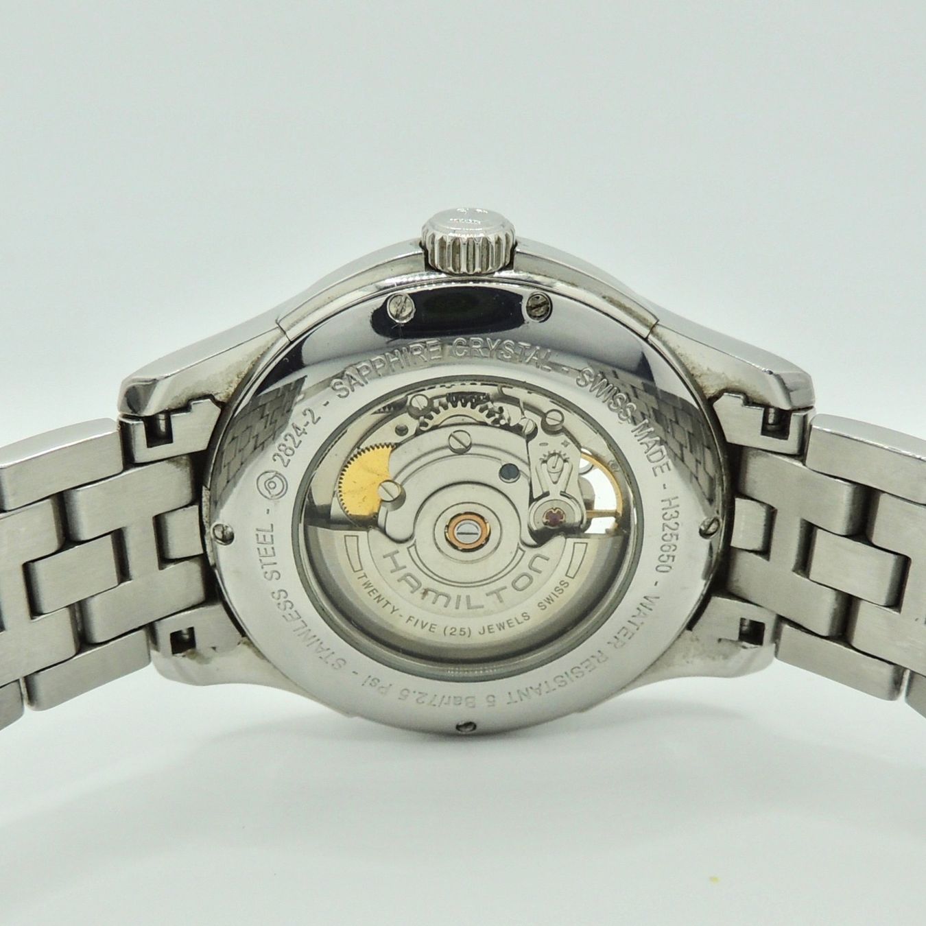 Hamilton Orologi: Montre Hamilton Jazz Master Open Heart Brown Dial – Usato da Lausanne venduto da DuGoutetdesCouleurs 2