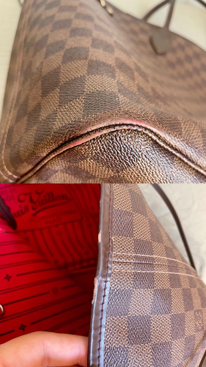 Louis Vuitton Borse: Louis Vuitton Neverfull GM Damier, NP 1820.-, gebraucht – Usato da Zürich venduto da Carlajimena 8