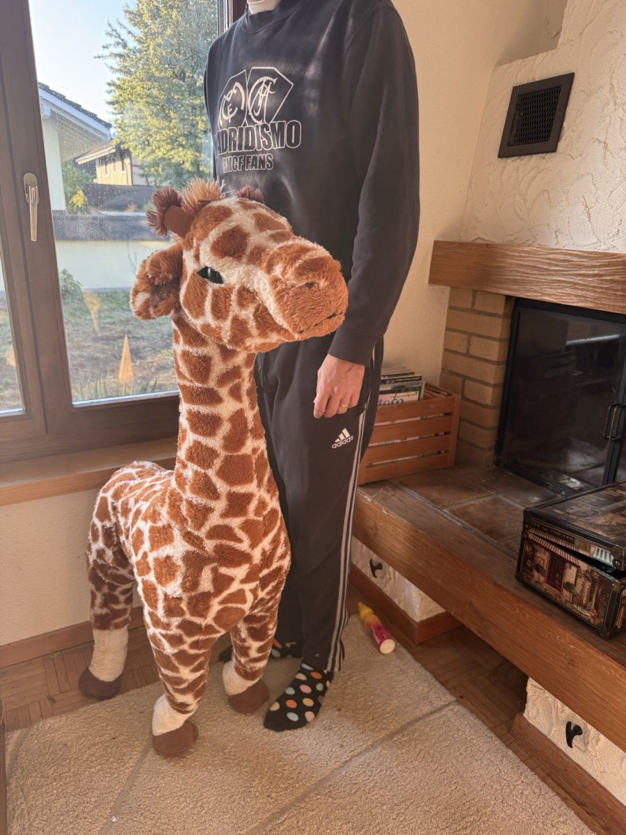 Spielzeuge: Plüsch grosse Giraffe 117 cm  – Gebraucht aus Münsingen von goz_knm8