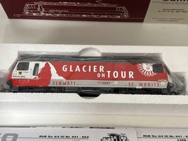 Bemo 1259 141 RAB Ge 4/4 III Nr. 651 "Glacier on Tour" H0m