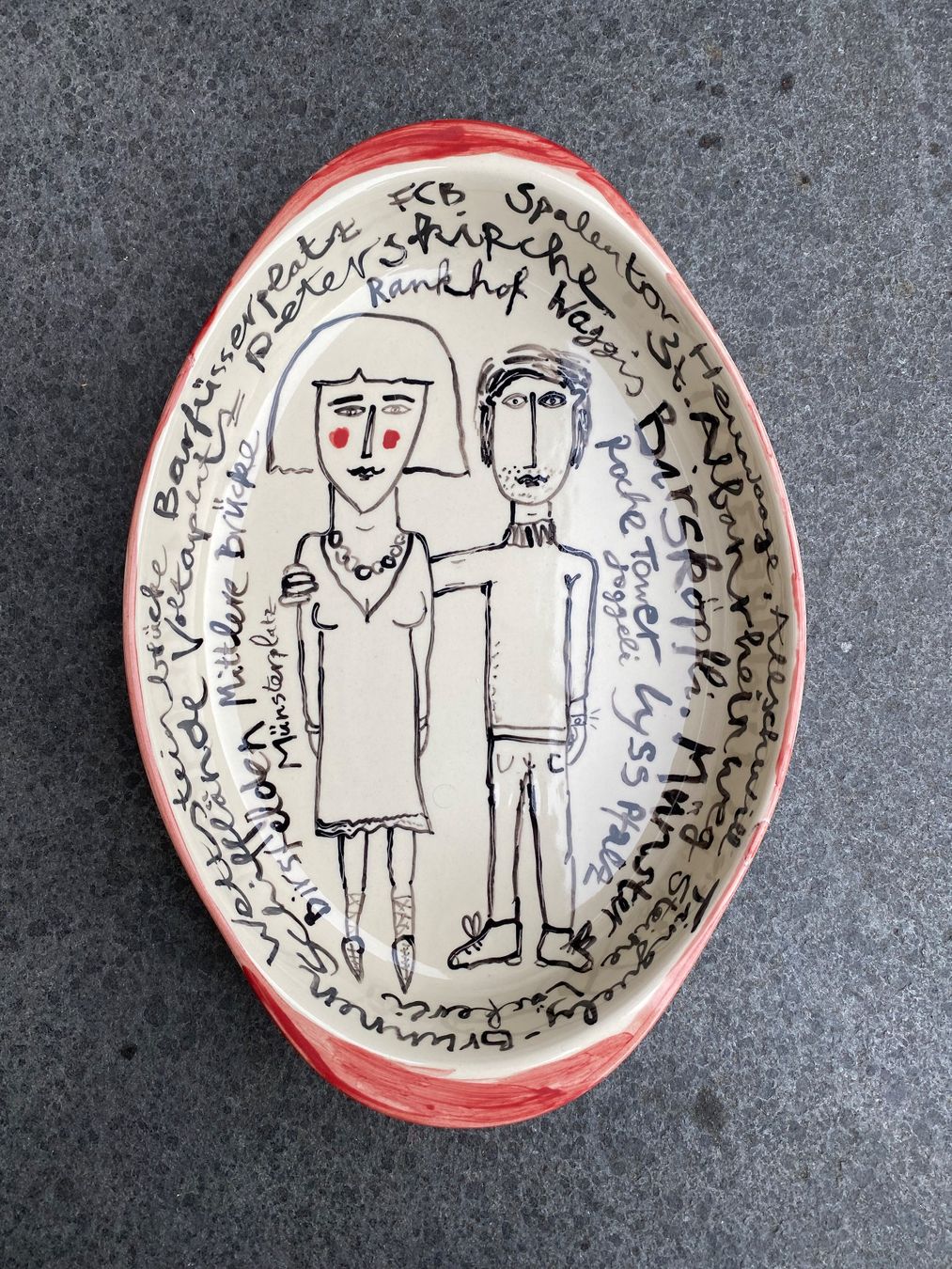 Ciotole: Kunstkeramik basel schale magden – Usato da Birsfelden venduto da zigzag03
