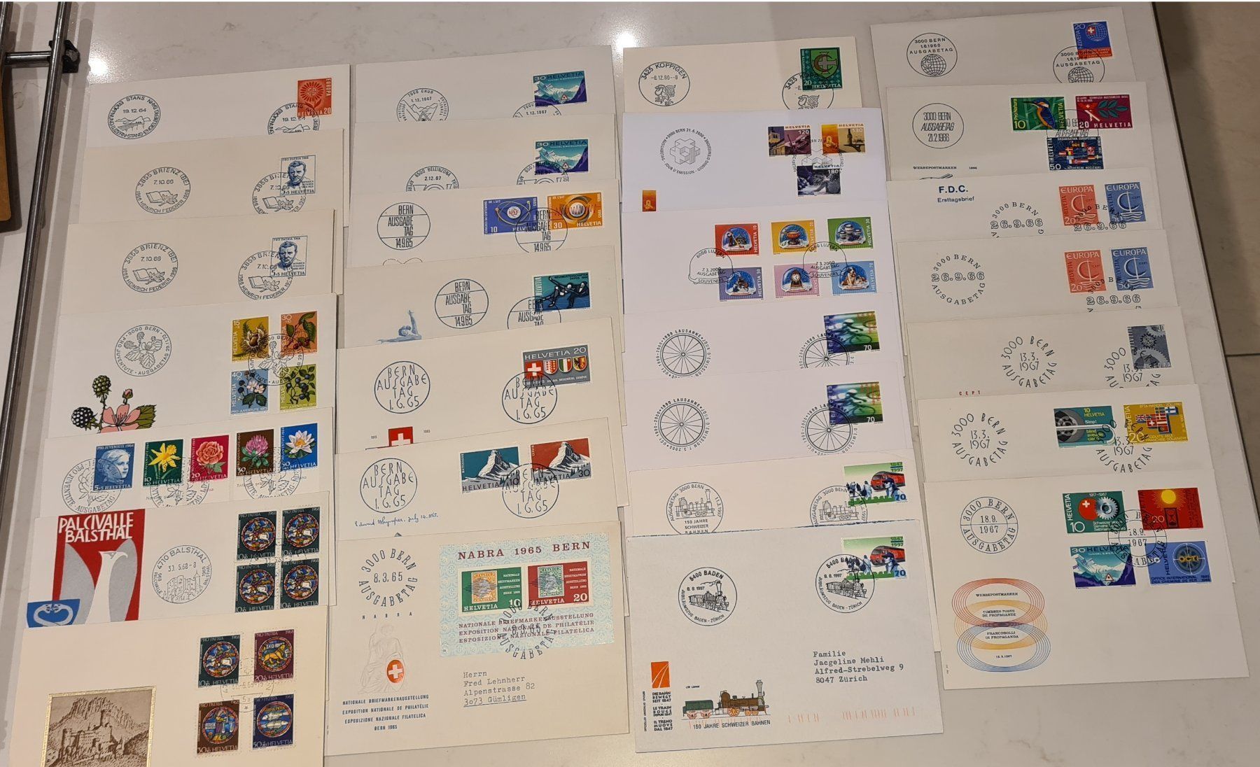 Tutti i francobolli: Spezielles & über 140 FDC's – Nuovo (secondo la descrizione) da Oberglatt ZH venduto da Pacos2000 5