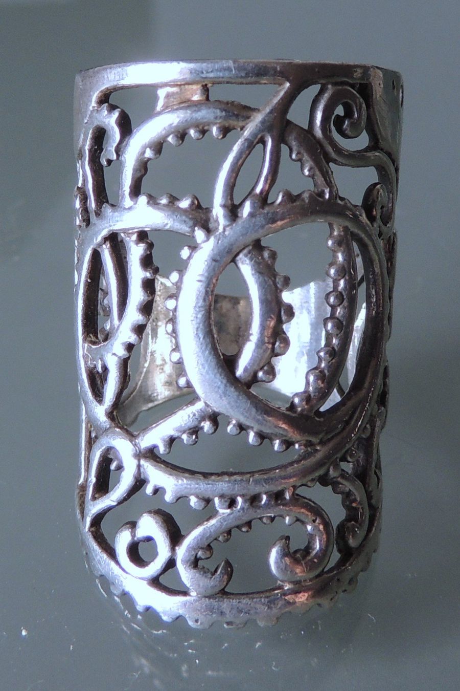 Anelli: Silber 925 Fingerring Gr. 53 – Usato da Waldenburg venduto da schaller707