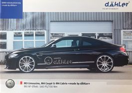 PROSPEKT | BMW M3 - F80 / M4 - F82 - DÄHLER   | AB 10.2015