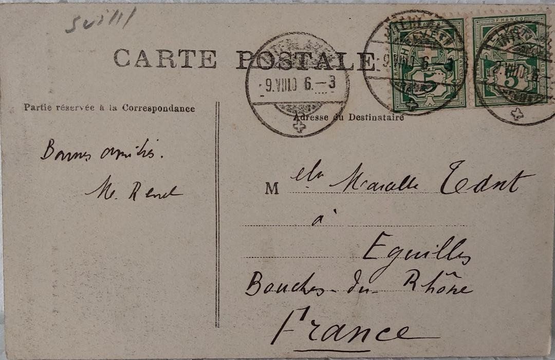 Cartoline postali: Berner Tracht  -  Costume Bernois - 1906 – Usato da Delémont venduto da Domdom1 1