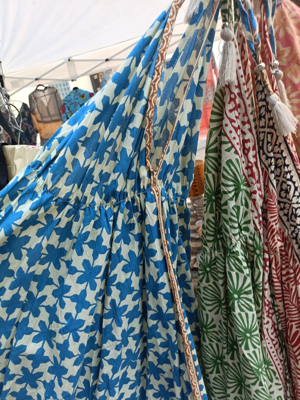 Vestiti: Vestitini/Kleide cotone e batick indian – Nuovo (secondo la descrizione) da Castagnola venduto da sadeco 4