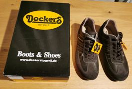 Dockers by Gerli Halbschuhe braun Leder Grösse 43 neu in Box