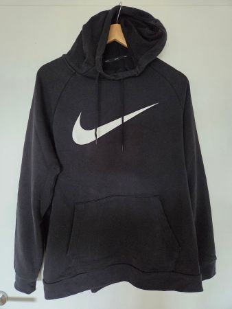 Nike Swoosh Hoodie M schwarz | CZ2425-010 | Kapuzenpullover