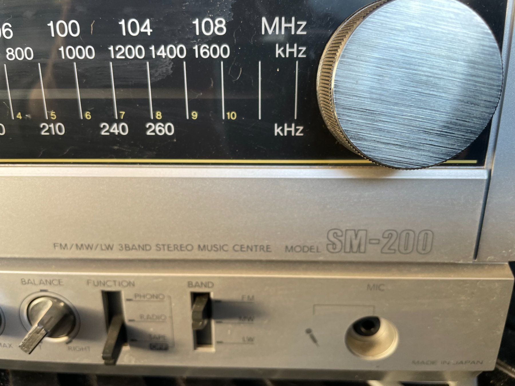 Toshiba Giradischi: Toshiba SM - 200 – Usato da Morbio Inferiore venduto da Ecod 2