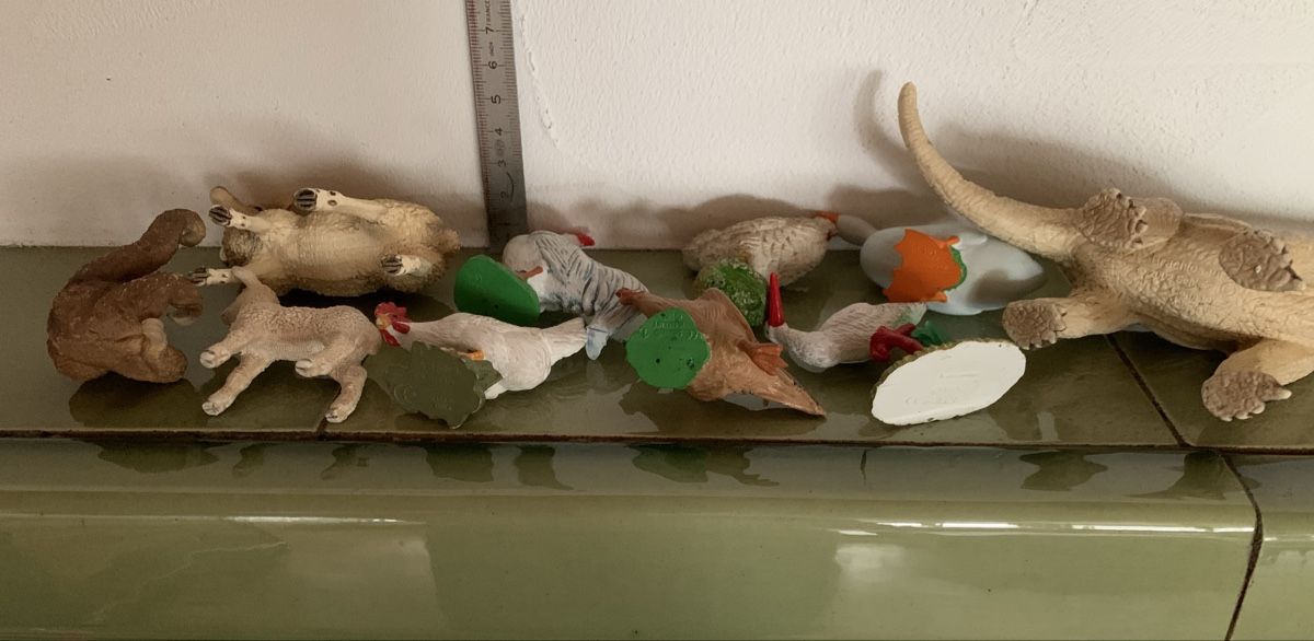 Schleich Spielzeuge: Schleich Tierli, 10 Stk. – Gebraucht aus Egg b. Zürich von ohtannenbaum 2
