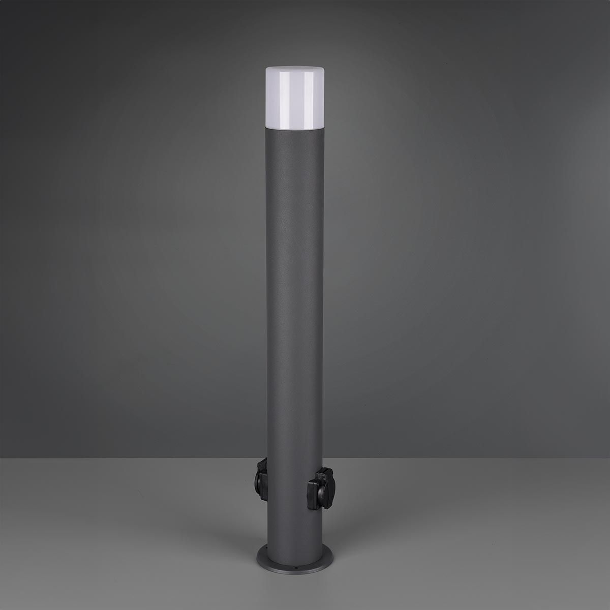 Lampade: Aussen Stehleuchte, Steckdose, Anthrazit – Nuovo (secondo la descrizione) da Kreuzlingen venduto da Smart-Light 3