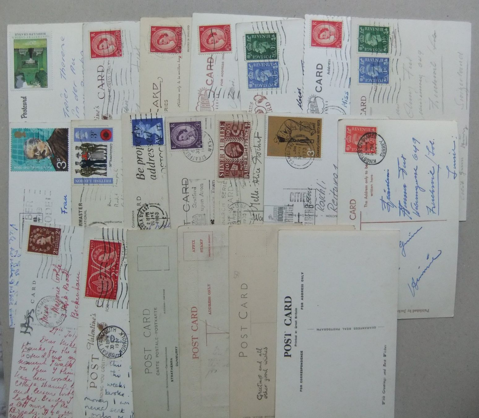 Cartoline postali: 20 AK England – Usato da St. Niklaus VS venduto da wunschlos54 2