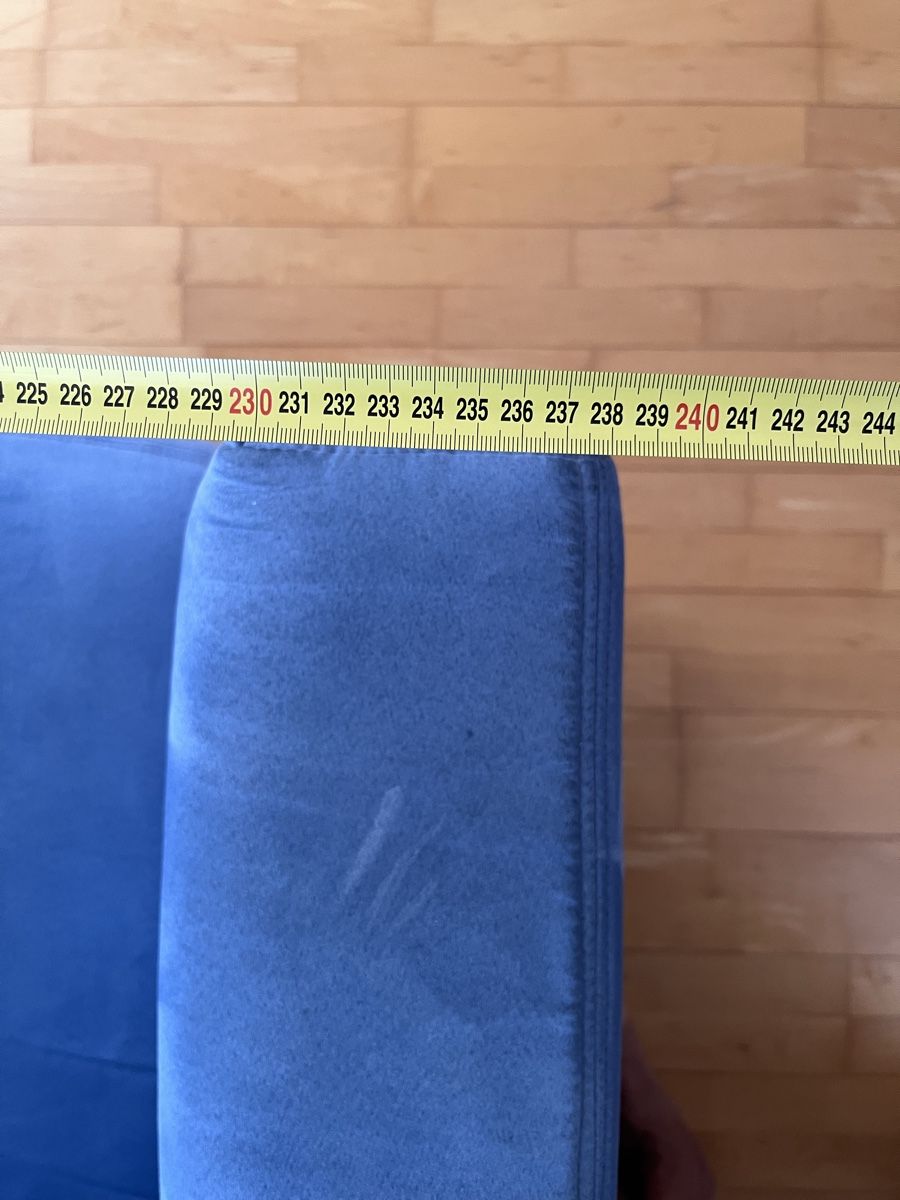 Divani: Blaue Eckcouch zu verkaufen! – Usato da Zofingen venduto da Frank69 3