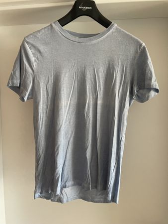 T-shirt Cremieux bleu taille M délavé 