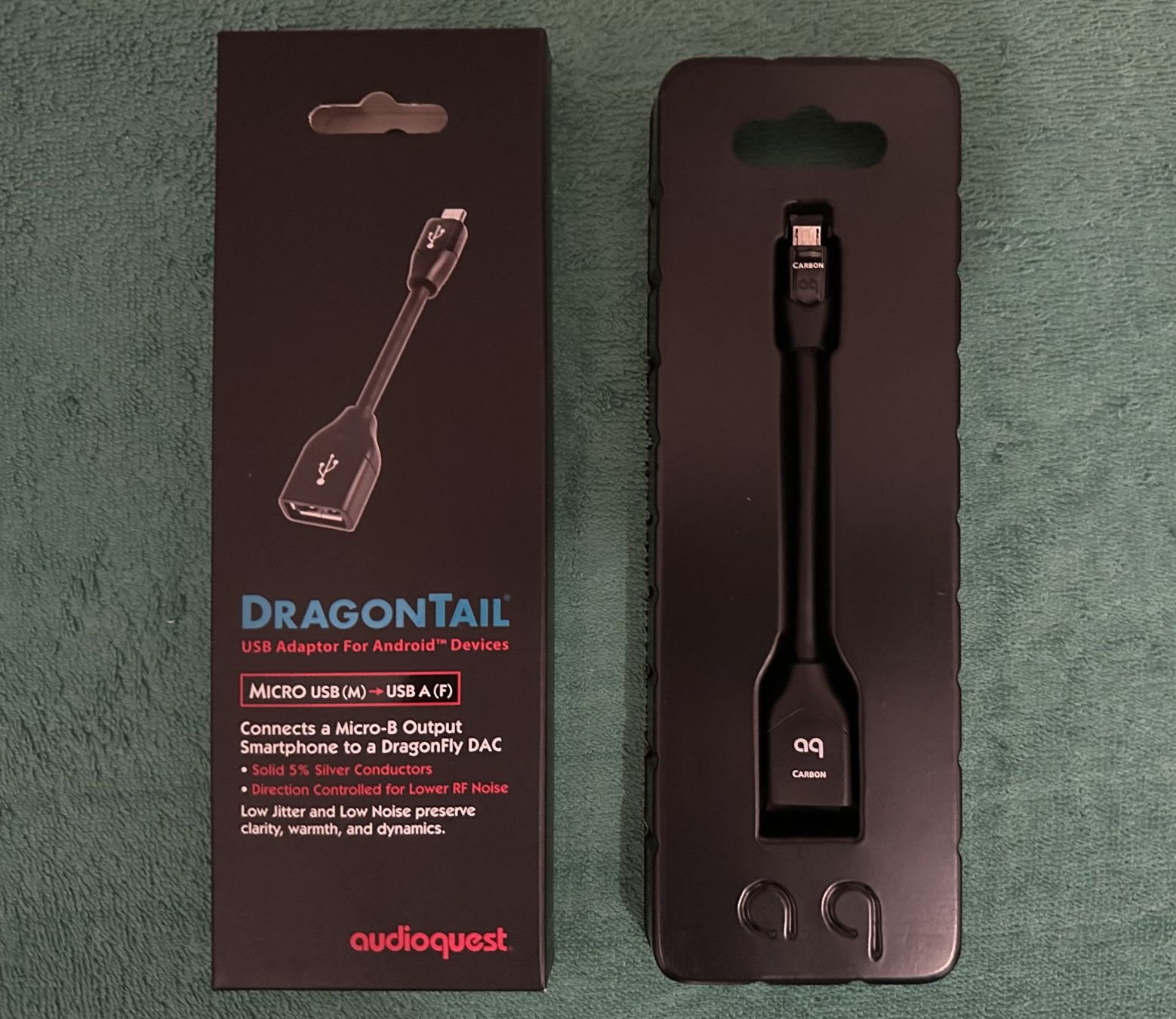 AudioQuest Cavi: DragonTail OTG Kabel (Micro-USB) – Nuovo (secondo la descrizione) da Zürich venduto da tedmaster
