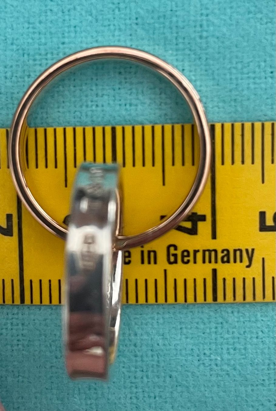 Tiffany & Co. Anelli: Tiffany & Co. Ring Roségold/Sterlingsilber – Nuovo (secondo la descrizione) da Baar venduto da Chrila3 3