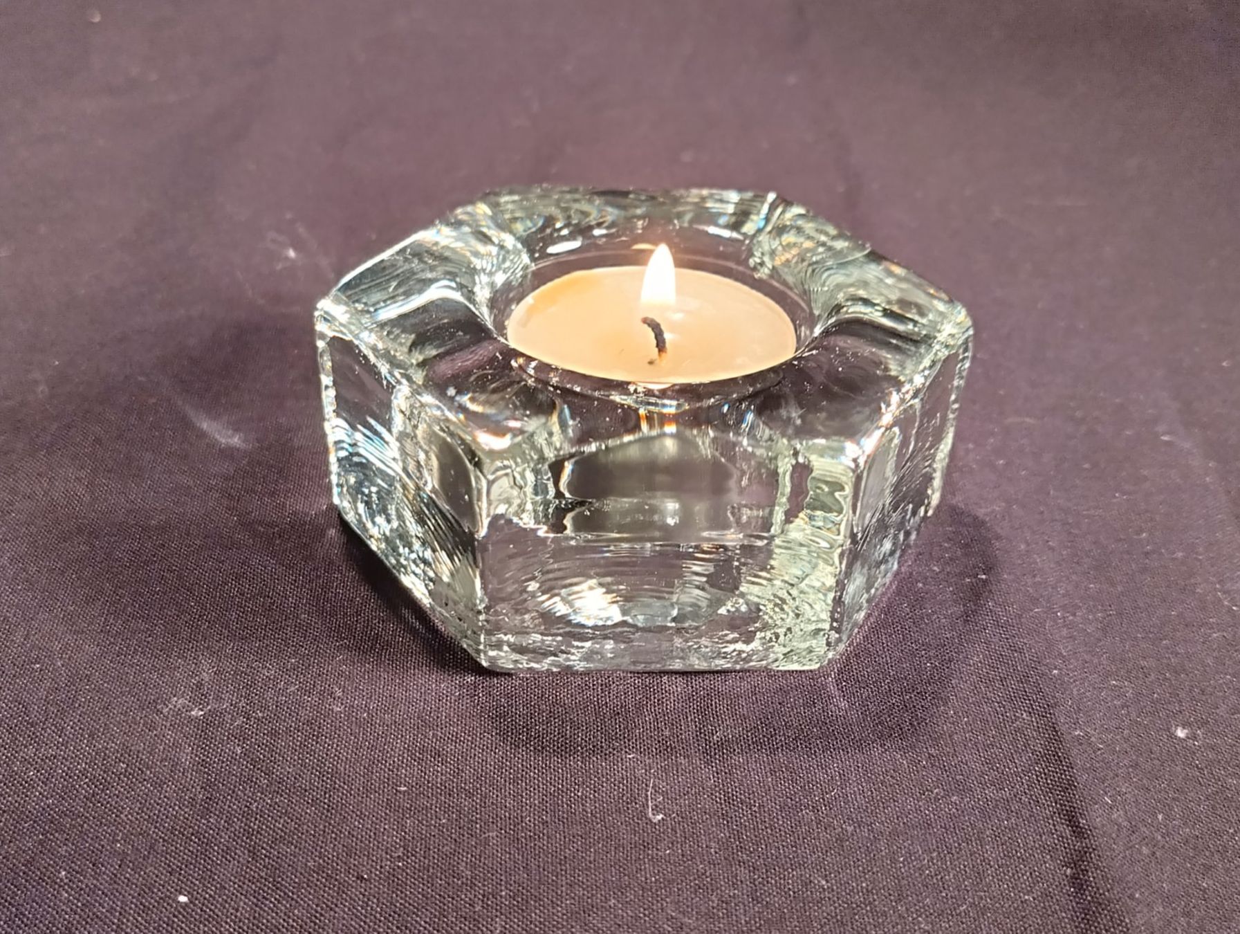 Glasi Hergiswil Kerzenständer: Hergiswiler Glas Teelicht in Form einer Mutter – Neu (gemäss Beschreibung) aus Bellach von JingleCherry 1