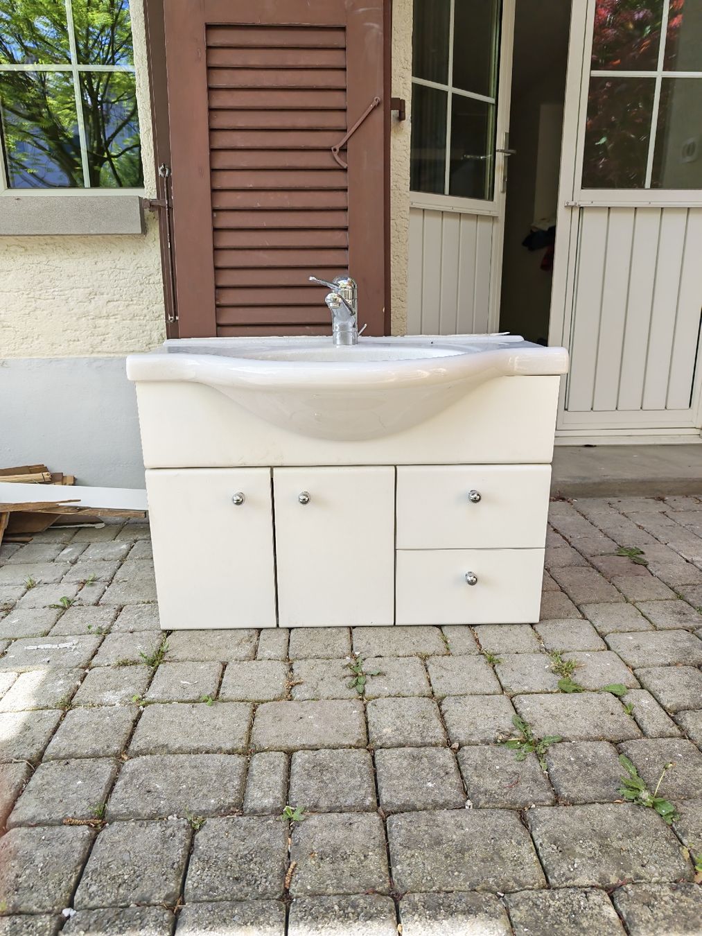 Spülbecken & Waschbecken: Lavabo/ Brünneli/ Waschtisch mit Unterbauschrank – Gebraucht aus Oberengstringen von Accyrill 2