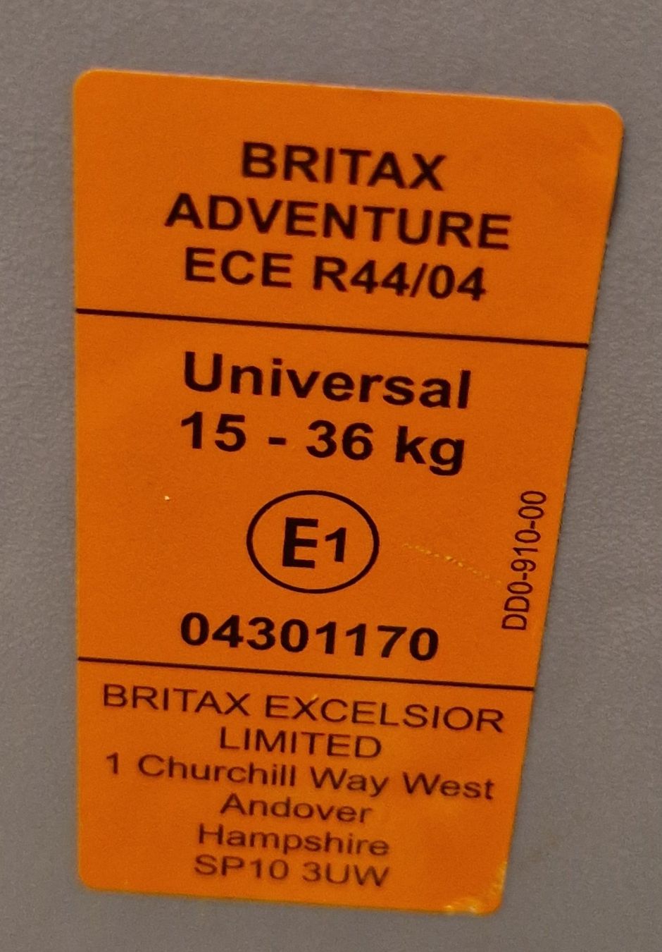 Britax Römer Sièges auto: Kindersitz Römer Britax – D'occasion à Nunningen par Gian951 1