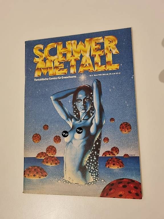 Fumetti: Schwermetall Nr. 2 März 1980 – Usato da Gland venduto da Khazmur1