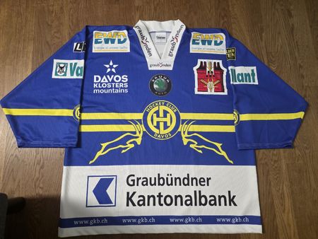 Reto von Arx Trikot signiert HCD Davos