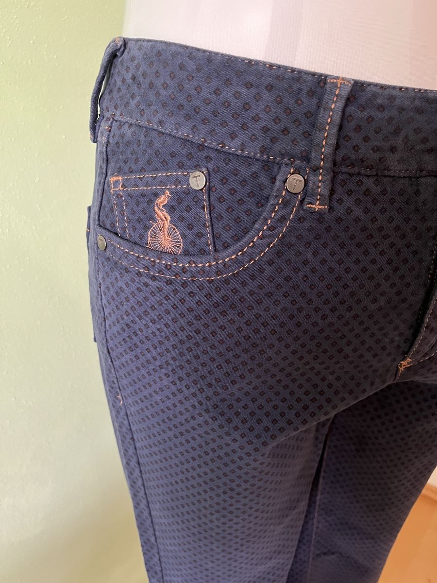 Pantaloni: Thomas Rath: Schöne Hose Gr. 36 blau samt – Nuovo (secondo la descrizione) da Basel venduto da Baseline28 1