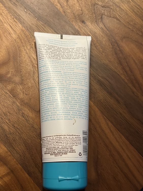 Moroccanoil Color Deposting Mask 2