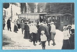 Engelberg - Bahn Station Grünenwald - Wintersport